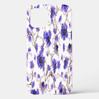 goudsbloem bloemen, bloemig naadloos behang iPhone 12 hoesje