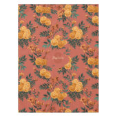  goudsbloem calendula bloemenpatroon tafelkleed (Voorkant)