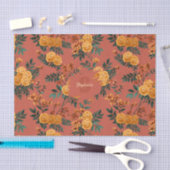 goudsbloem calendula bloemenpatroon tissuepapier (Craft)