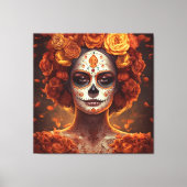 goudsbloem canvas afdruk (Voorkant)