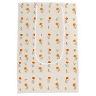 Goudsbloem Cottagecore Bloemstuk Medium Cadeauzakje