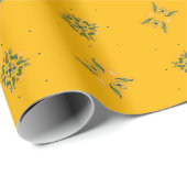 Goudsbloem en Brandnetel Cadeaupapier (Rol Hoek)