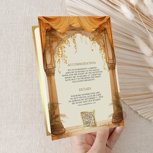 goudsbloem geel zuid indiase mandap bruiloft