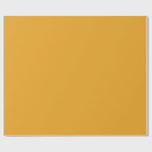 goudsbloem gele effen kleur | Klassiek | Elegant Cadeaupapier (Vlak)