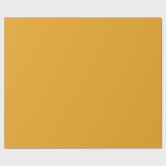 goudsbloem gele effen kleur | Klassiek | Elegant Cadeaupapier (Vlak)