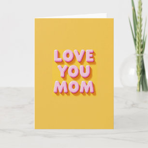 Goudsbloem Lief Je Mama Kaart