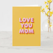 Goudsbloem Lief Je Mama Kaart (Gele Bloem)