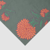 Goudsbloem op Groen Tissuepapier (Detail)