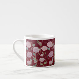 goudsbloem patroon thee cup espresso kop