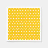 goudsbloem servet (Voorkant)