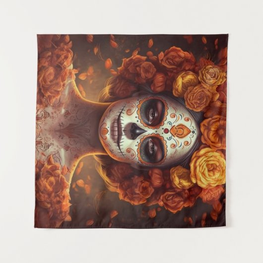 goudsbloem wandkleed (Voorkant (horizontaal))