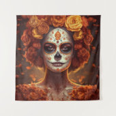 goudsbloem wandkleed (Voorkant)