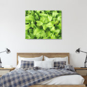 goudsbloem zaailingen canvas print (Insitu (Slaapkamer))