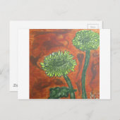 Goudsbloemen Briefkaart (Voorkant / Achterkant)