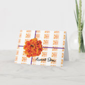 goudsbloemen en bij kaart (Voorkant)