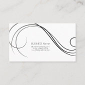 Goudschaar en visitekaartje voor haarkrullen (Achterkant)