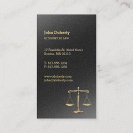 Goudschalen voor gerechtigheid | Openbaar aanklage Visitekaartje