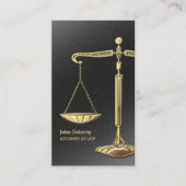 Goudschalen voor gerechtigheid | Openbaar aanklage Visitekaartje (Voorkant)