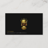 Goudschedel Visitekaartje (Voorkant)