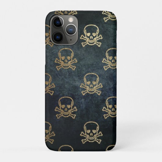 goudschedels Case-Mate iPhone case (Achterkant)
