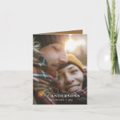 Goudscriptmosterdkaart met achtergrondverlichting feestdagen kaart (Voorkant)