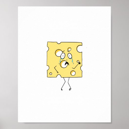 Goudse Kaas, kaas thema Poster (Voorkant)