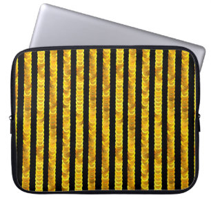 Goudsequenties Laptop Sleeve