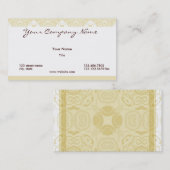 Goudsher Visitekaartje (Voorkant / Achterkant)