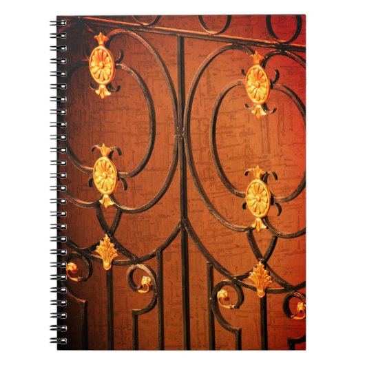 Goudsierbloemen Notitieboek (Voorkant)