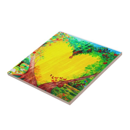 goudslaggel tegeltje (Zijkant)