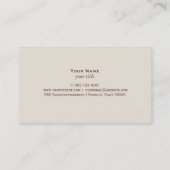  goudsleutels visitekaartje (Achterkant)