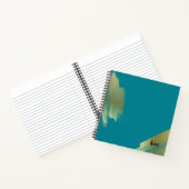 Goudsliblaptop op maat notitieboek (Binnen)