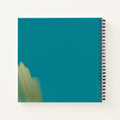 Goudsliblaptop op maat notitieboek (Achterkant)