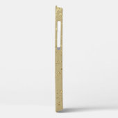 Goudslijptextuur tot creëer-noodeffect Case-Mate iPhone case (Achterkant / Links)