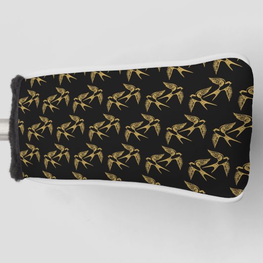  goudslikpatroon golfheadcover (Voorkant)