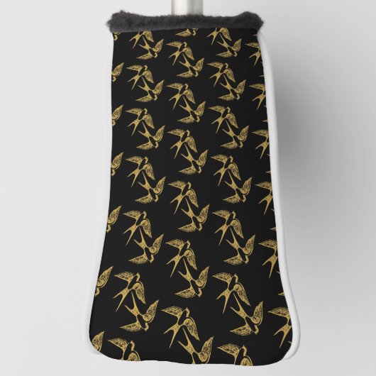  goudslikpatroon golfheadcover (Draai 90)