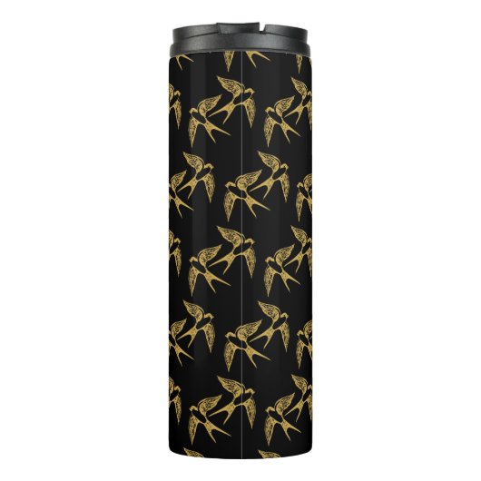  goudslikpatroon thermosbeker (Achterkant)