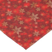 goudsneeuwvlokken tafelkleed (Gekanteld)