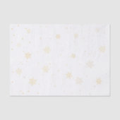 goudsneeuwvlokken tissuepapier (Voorkant)