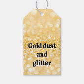 Goudsparken Cadeaulabel (Voorkant)