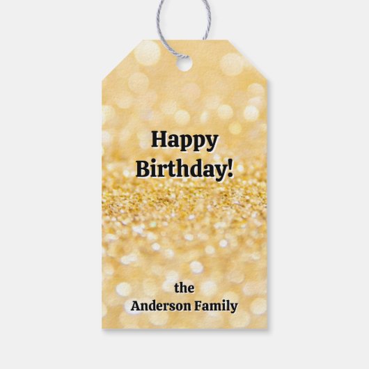 Goudsparken Cadeaulabel (Achterkant)