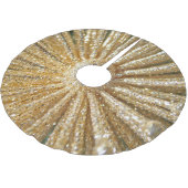 Goudsparkle kerstboomrok kerstboom rok (Gekanteld)