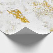 Goudspatten Textuur. Ontwerpelement ppplijn Cadeaupapier (Hoek)