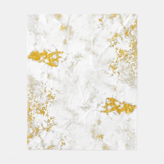 Goudspatten Textuur. Ontwerpelement ppplijn Fleece Deken (Voorkant)