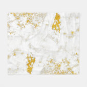 Goudspatten Textuur. Ontwerpelement ppplijn Fleece Deken (Voorkant (Horizontaal))