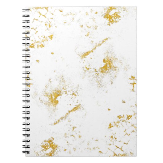 Goudspatten Textuur. Ontwerpelement ppplijn Notitieboek (Voorkant)