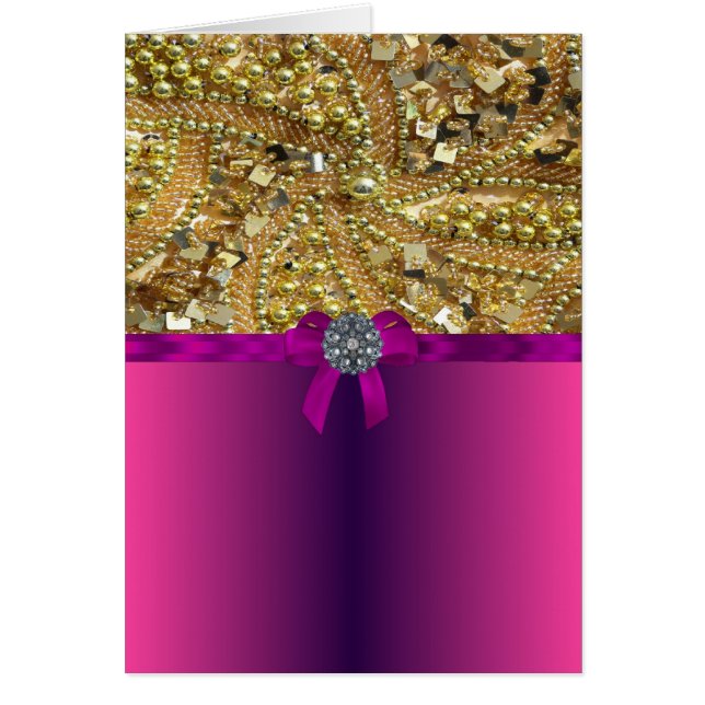 Goudspelen & magenta (Voorkant)