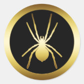 GOUDSPIN RONDE STICKER (Voorkant)