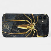 Goudspinzwarte marmer Hoesje-Mate Barely Daar Case-Mate iPhone Case (Achterkant (horizontaal))