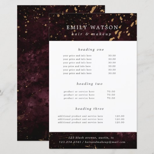 Goudsprinkelaars in Bourgogne (Voorkant / Achterkant)